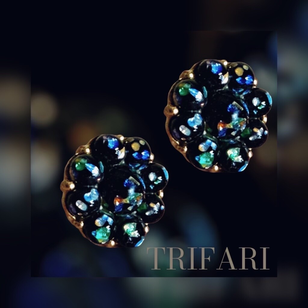 TRIFARI vintage earrings