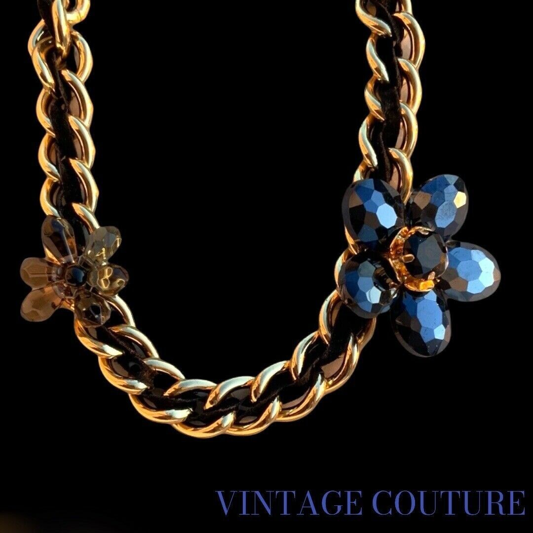 Super Trendy Vintage Couture Necklace