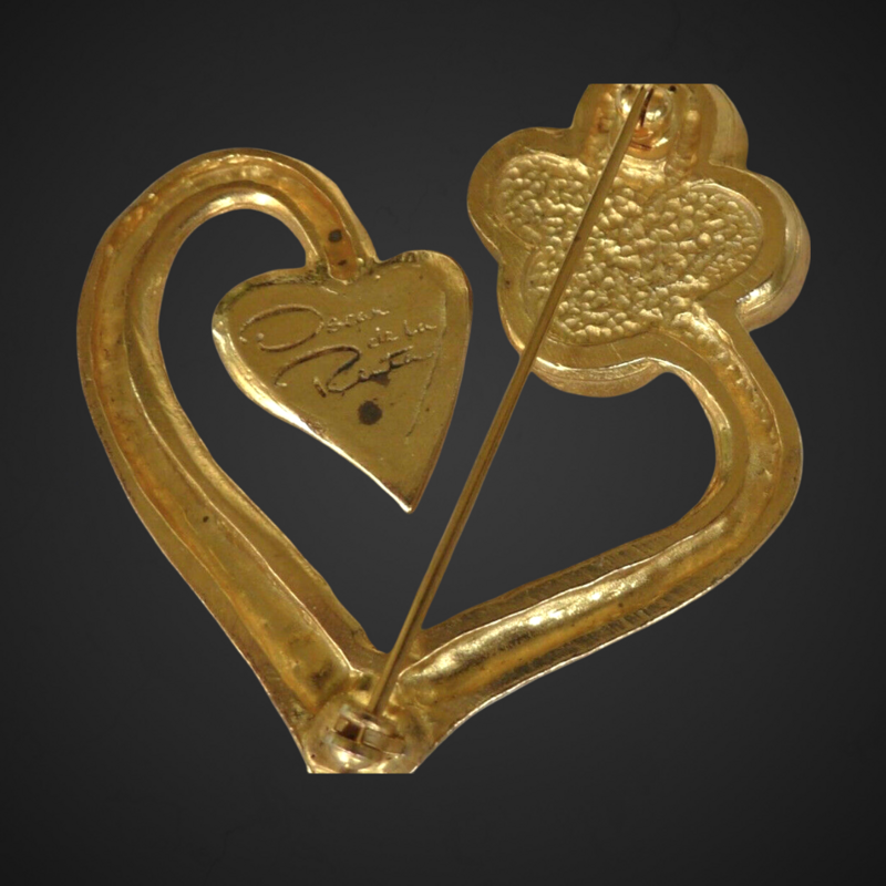OSCAR DE LA RENTA vintage brooch