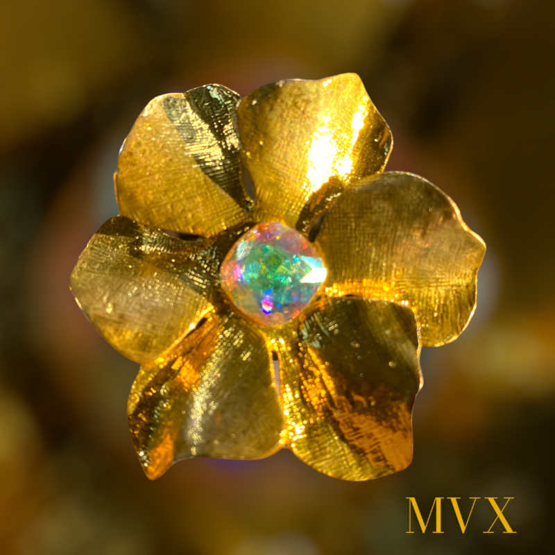 Broche vintage MVX