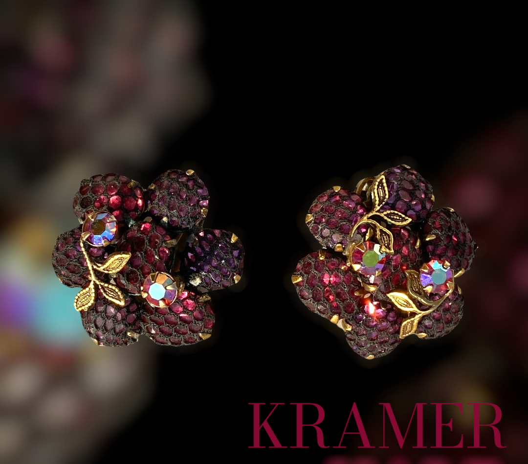 KRAMER vintage earrings