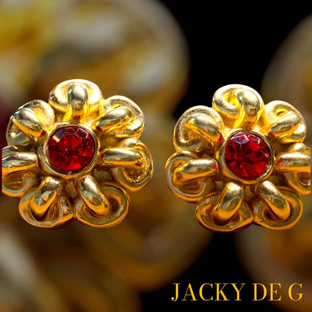 JACKY DE G vintage earrings
