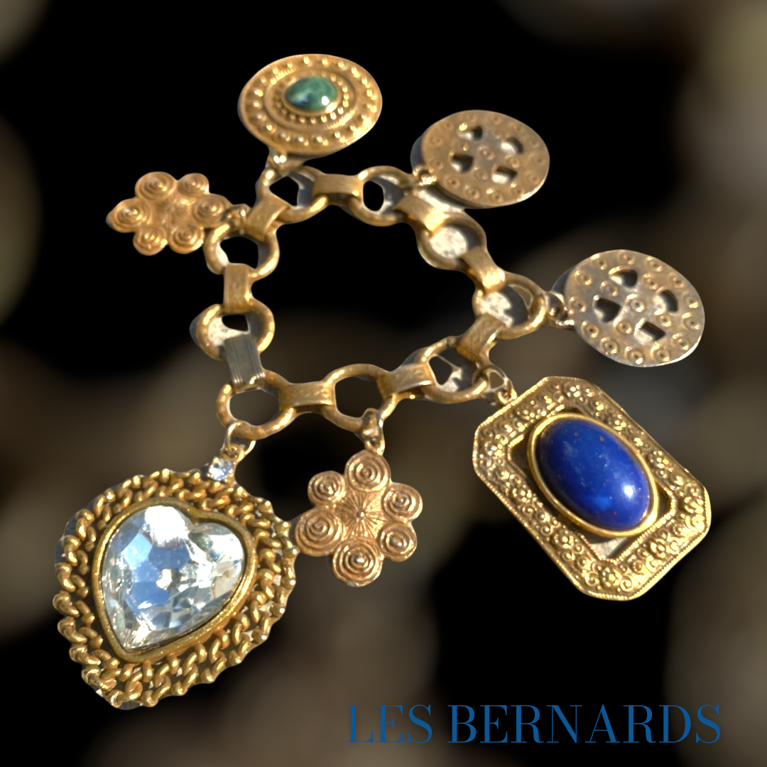 LES BERNARDS vintage necklace
