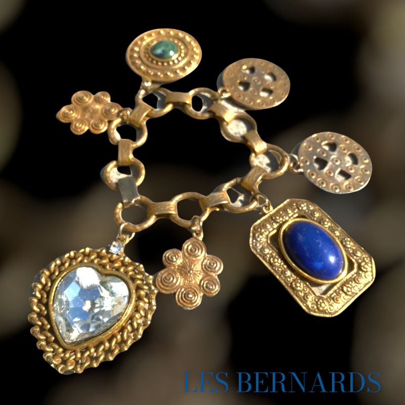 LES BERNARDS vintage necklace