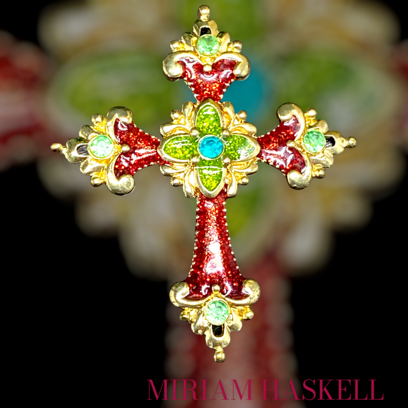 MIRIAM HASKELL vintage brooch