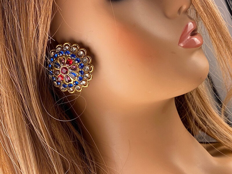 Vintage couture earrings