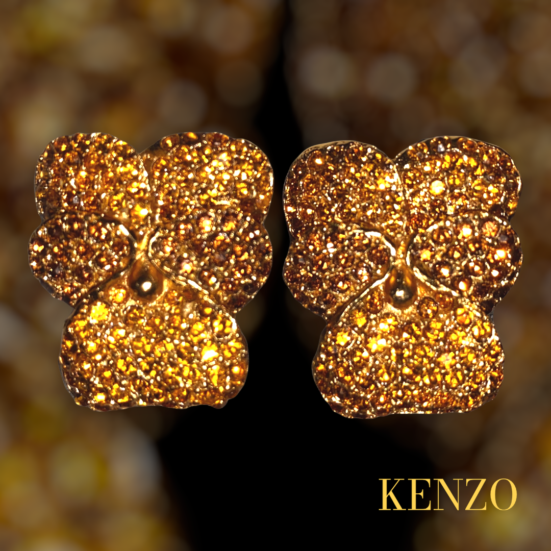 KENZO vintage earrings