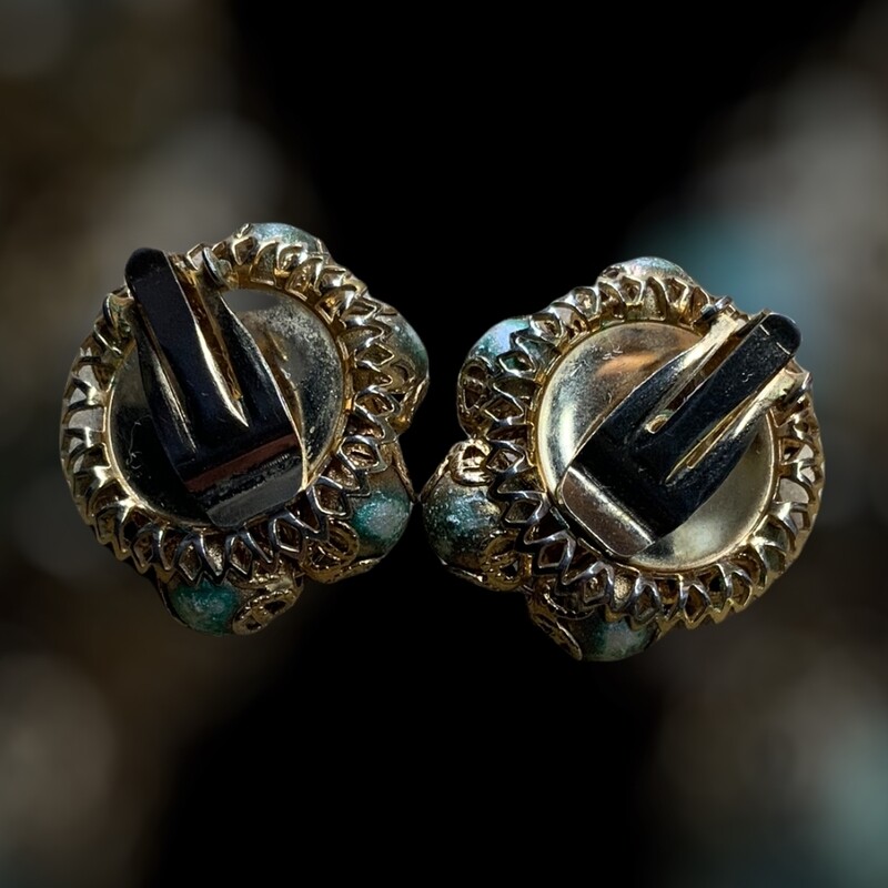 Vintage couture earrings