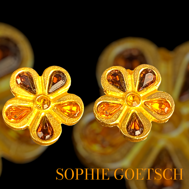SOPHIE GOETSCH vintage earrings