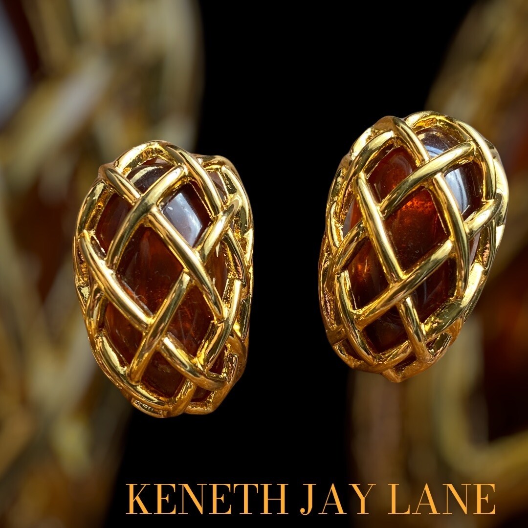 KENETH JAY LANE vintage earrings
