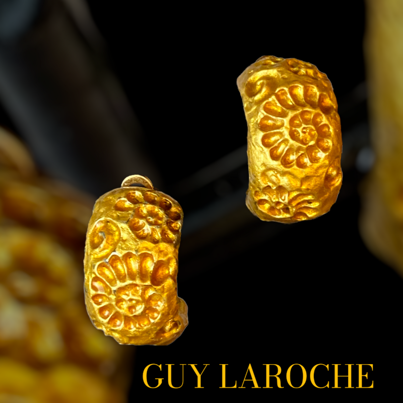 Boucles d’oreilles Vintage Guy Laroche