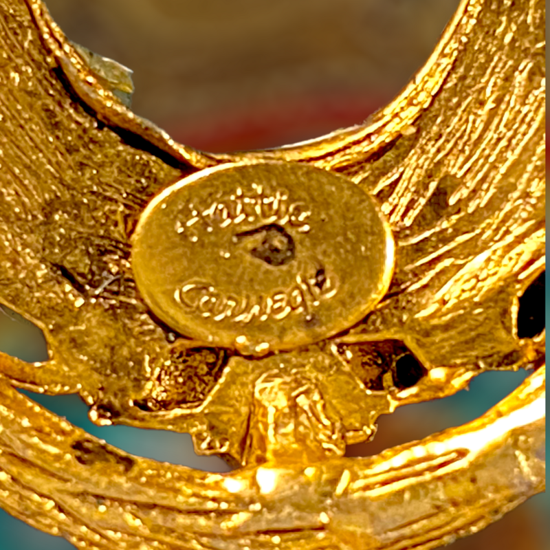 HATIE CARNEGIE vintage brooch