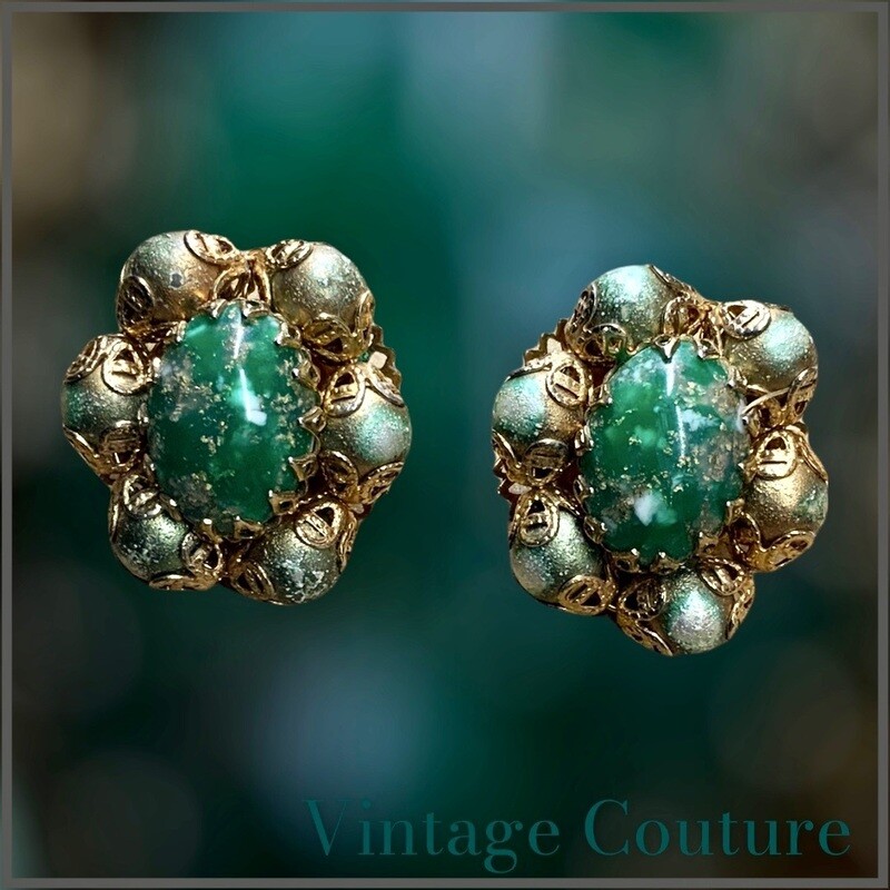 Vintage couture earrings