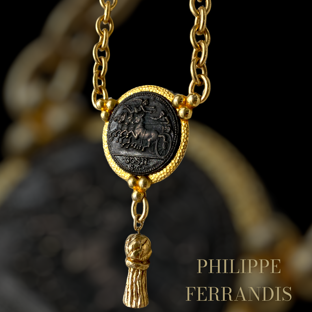 PHILIPPE FERRANDIS vintage necklace