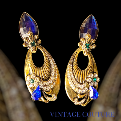 Boucles d&#39;oreilles Vintage Couture