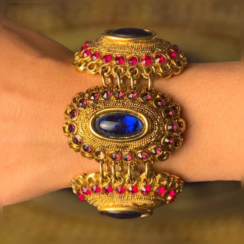 Bracelet Vintage cristal Swarovski CLAIRE DEVE