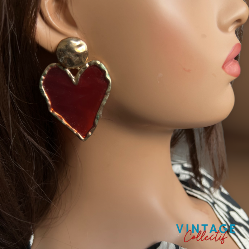 Vintage couture earrings