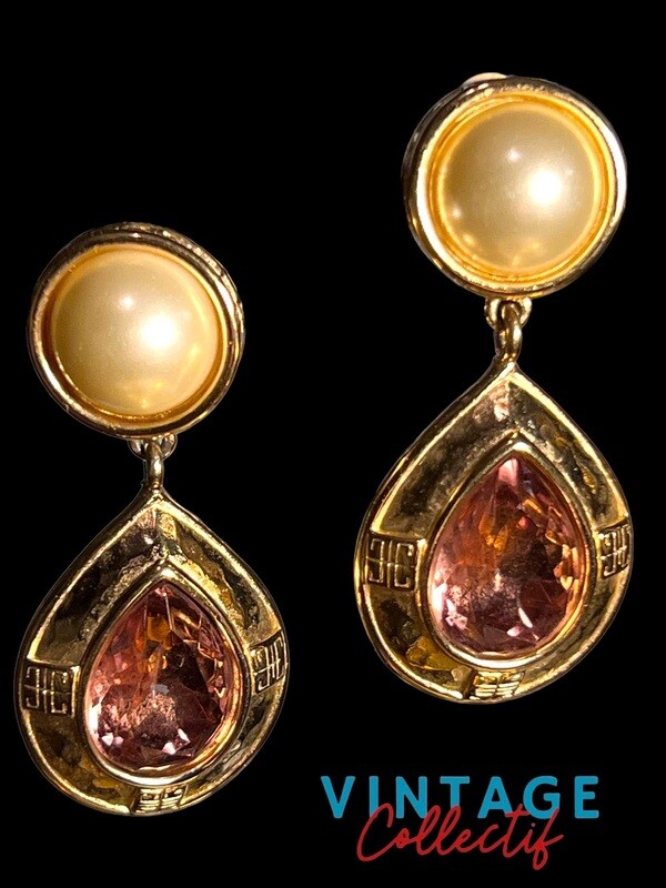 Boucles d'oreilles Vintage Givenchy