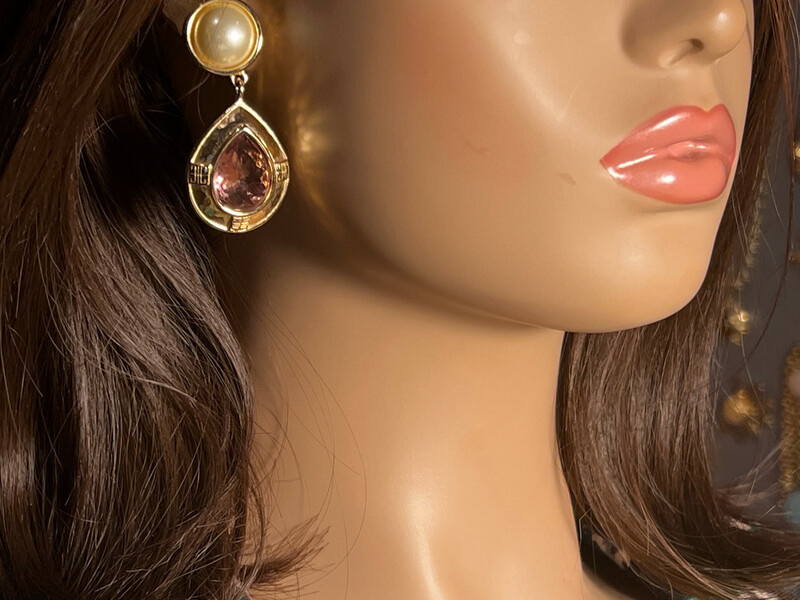 Boucles d&#39;oreilles Vintage Givenchy