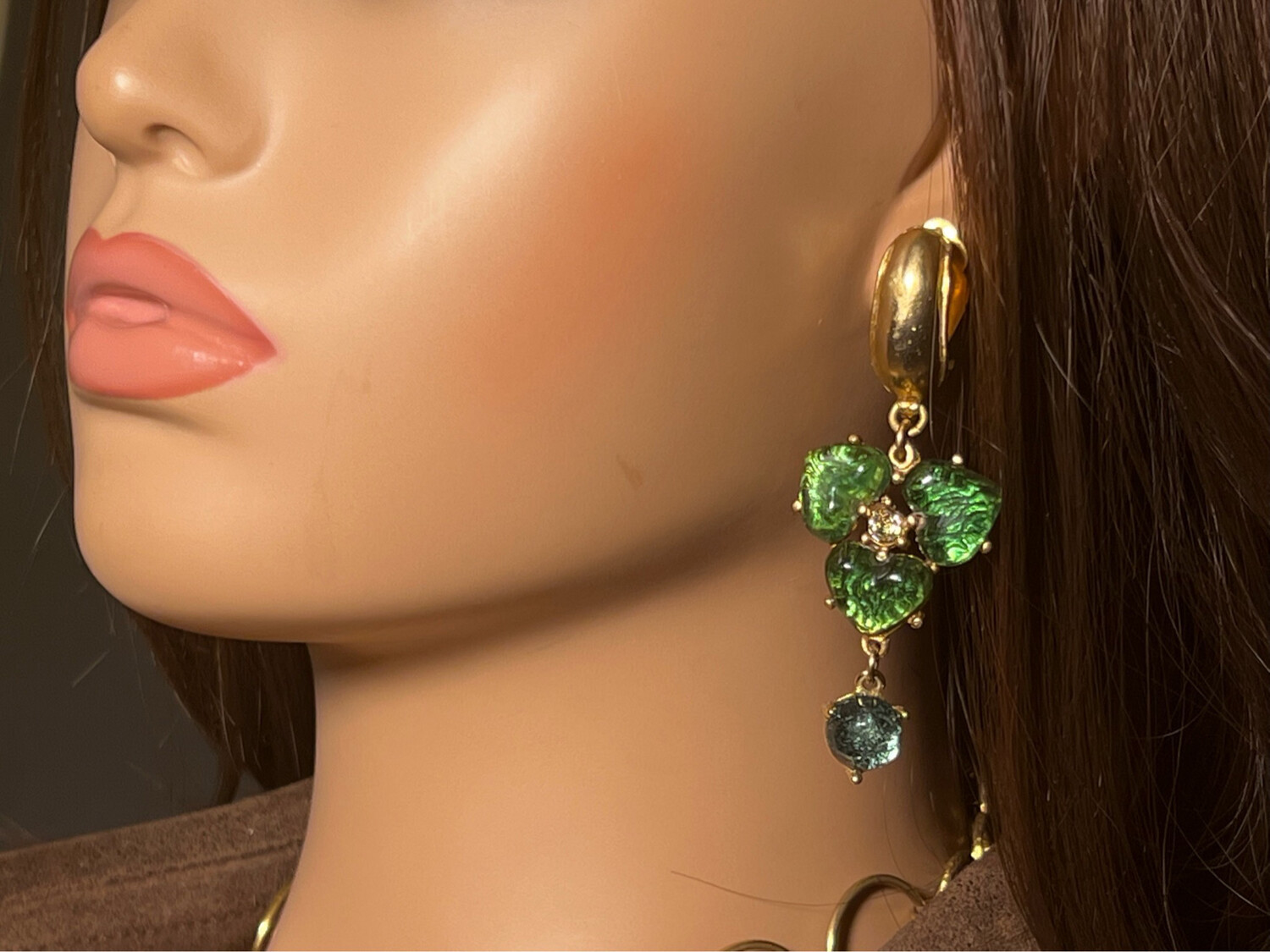 Boucles d’oreilles vintage Isaky