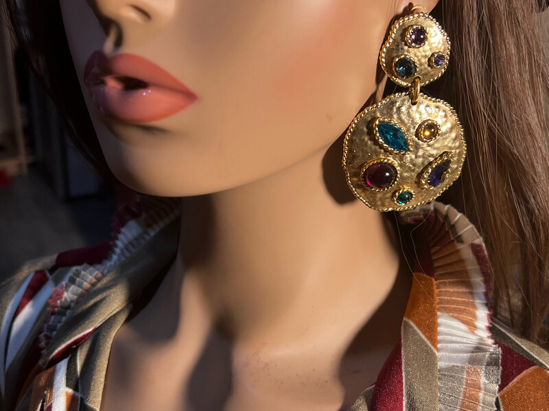 Boucles d&#39;oreilles Oversize vintage Édouard RAMBAUD