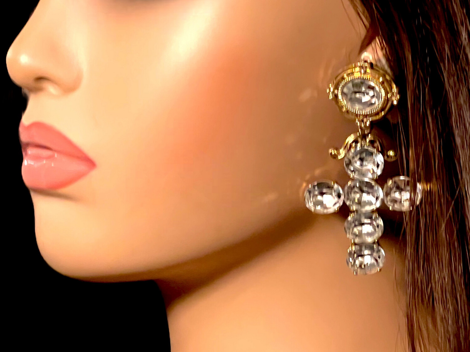 Boucles d oreilles vintage  zoe  coste