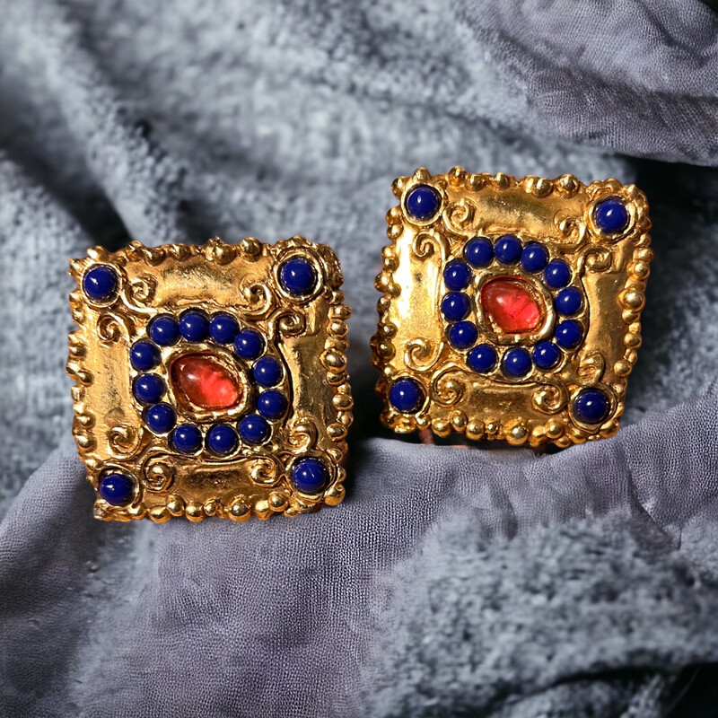 Christian Lacroix vintage earrings