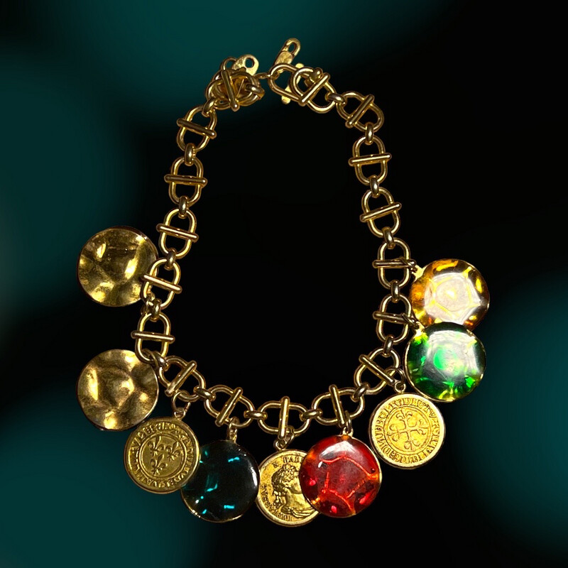 Vintage necklace Cécile and Jeanne