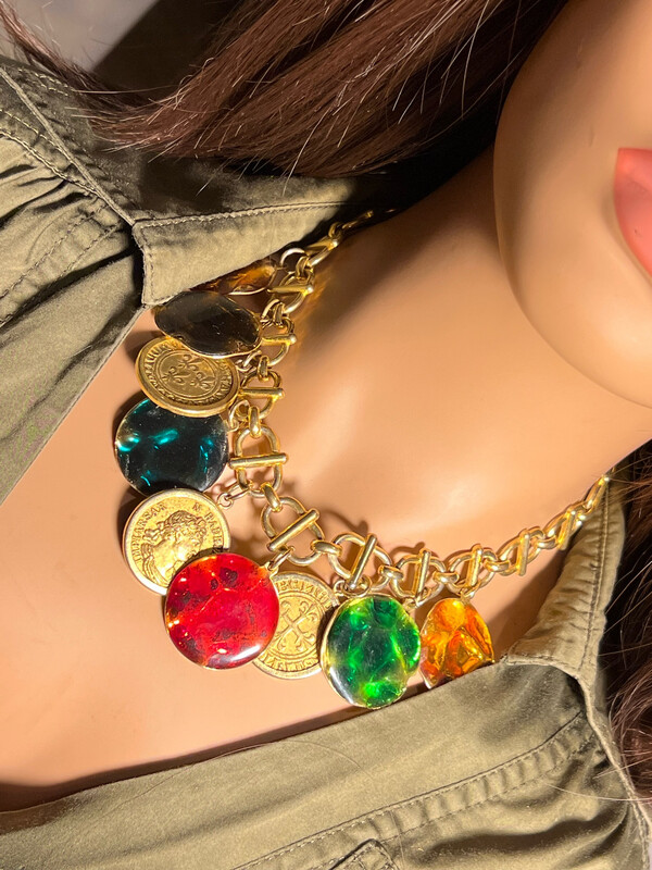 Vintage necklace Cécile and Jeanne