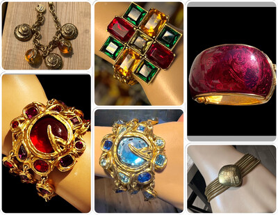 BRACELET AND CUFF YVES SAINT LAURENT