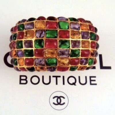 CHANEL AND CHRISTIAN DIOR ,LAGERFELD BRACELETS AND CUFFS