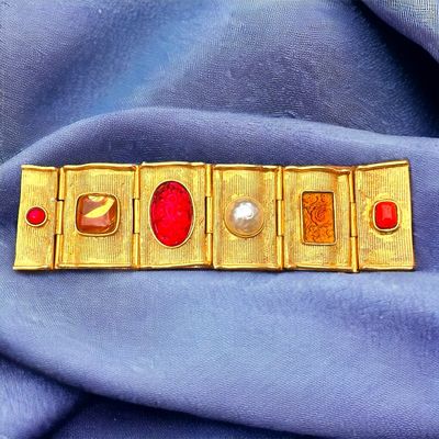 Bracelet  manchette vintage Antigona 