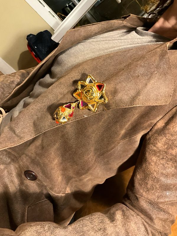 Delicious Christian Lacroix vintage brooch