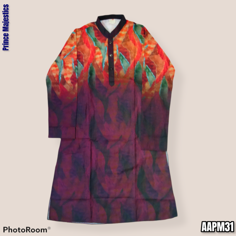 Indian catalogue (Stylish Printed Cotton Panjabi) Prince Majestics