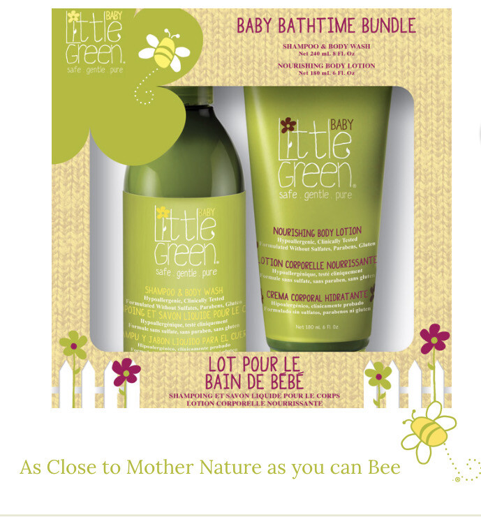 Baby Bathtime Bundle

Mild, tear-free head to toe Shampoo & Body Wash + Nourishing Body Lotion. All natural, soft baby fragrance is exactly how mom wants her baby to smell.