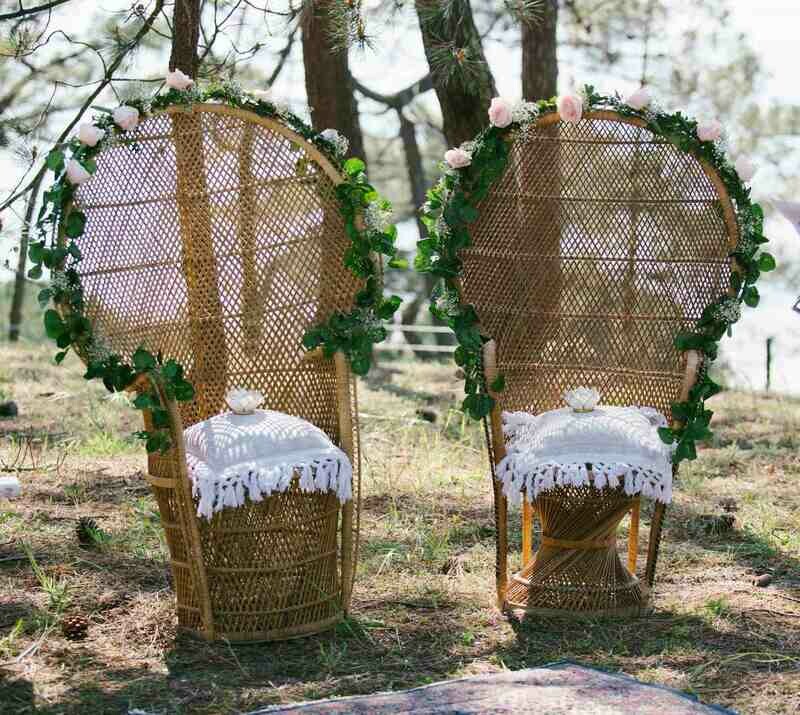 Fauteuil Emmanuelle en rotin naturel