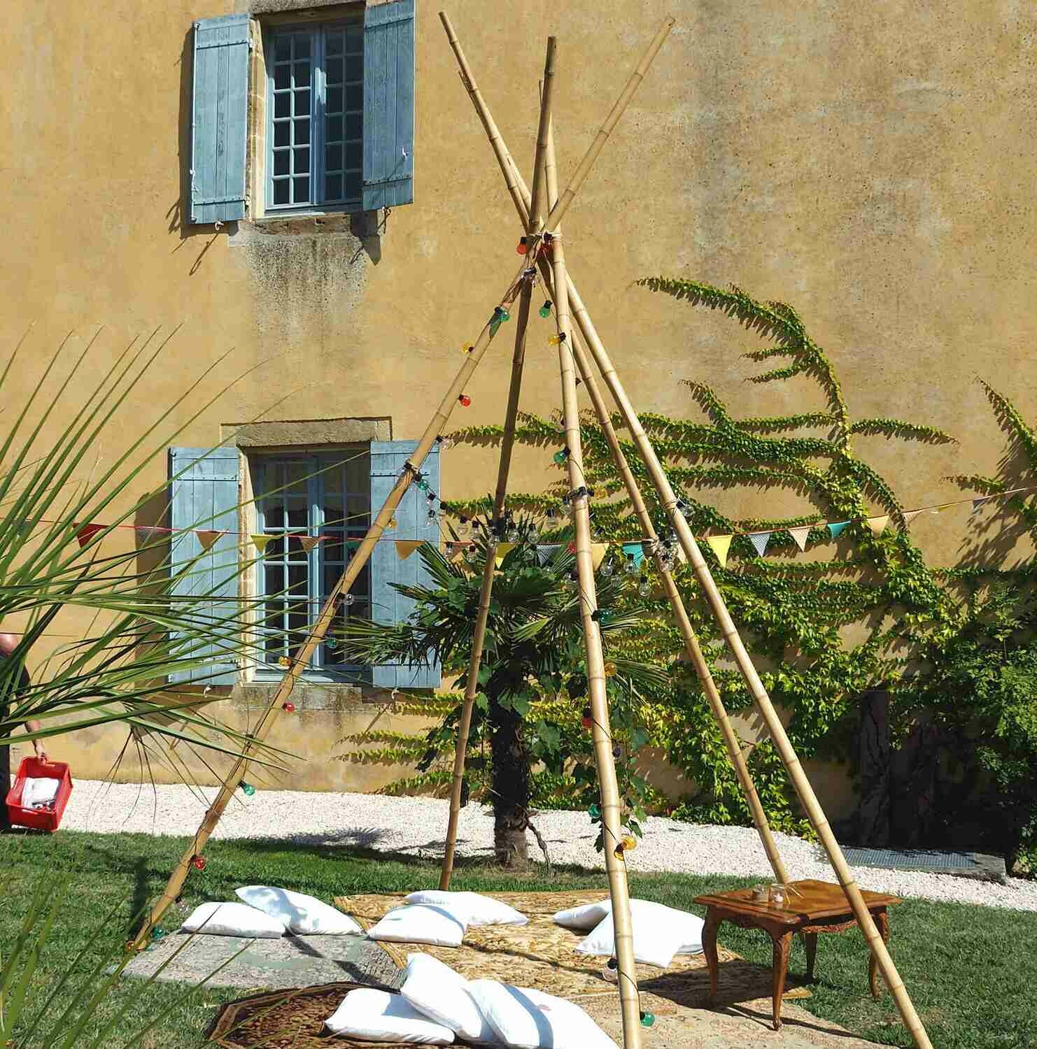 Tipi en bambou Tipi en bambou