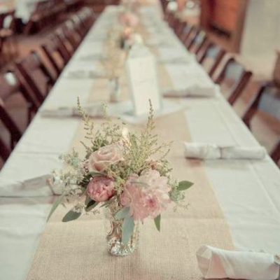 Chemin de table jute