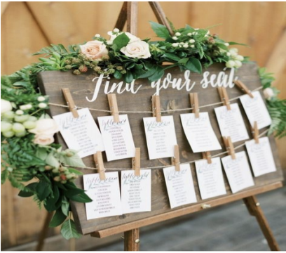 Panneau plan de table