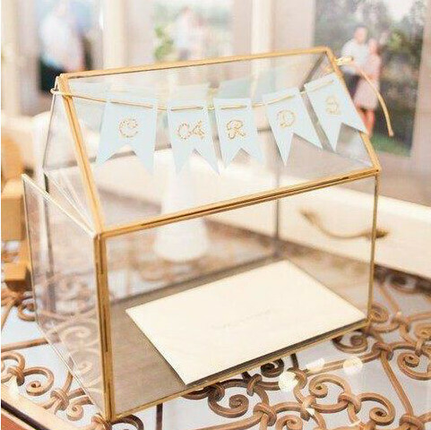 Urne laiton et verre