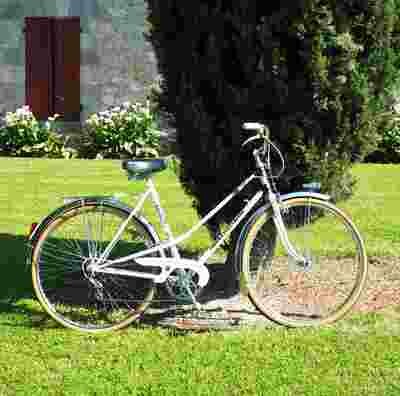 Vélo Peugeot blanc