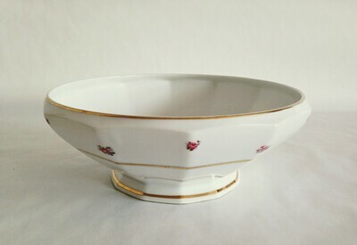 Saladier porcelaine fleuri