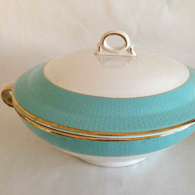 Soupière porcelaine bleue