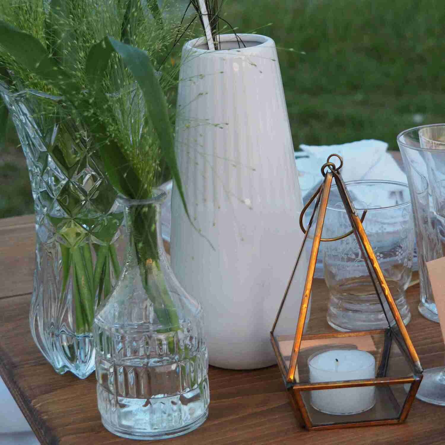 Vase verre ciselé mini