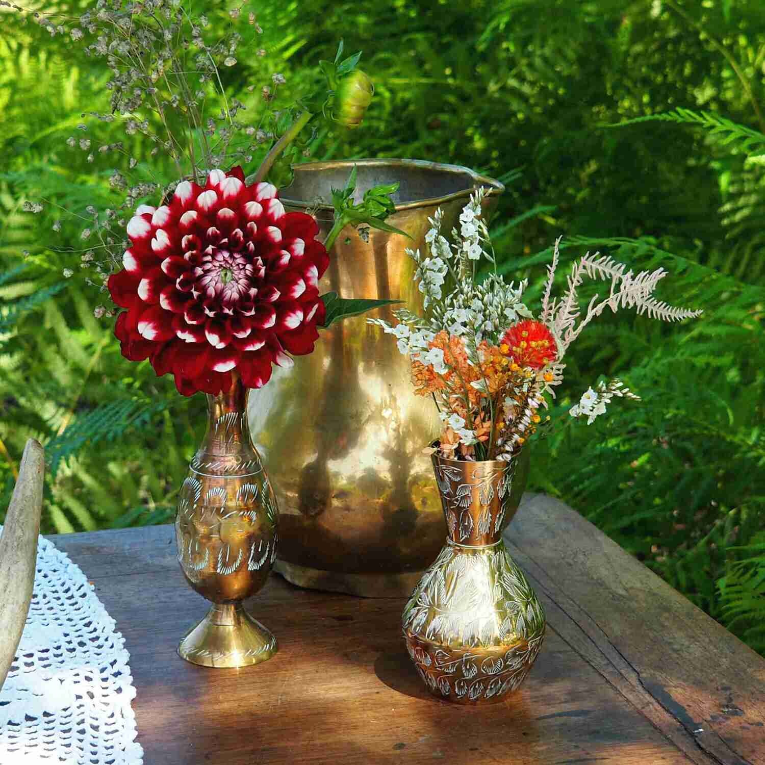Vase laiton grand