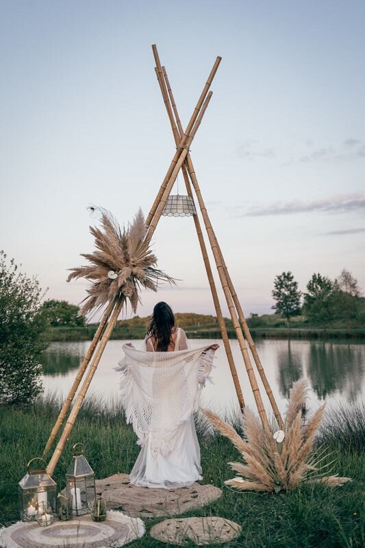 Tipi en bambou