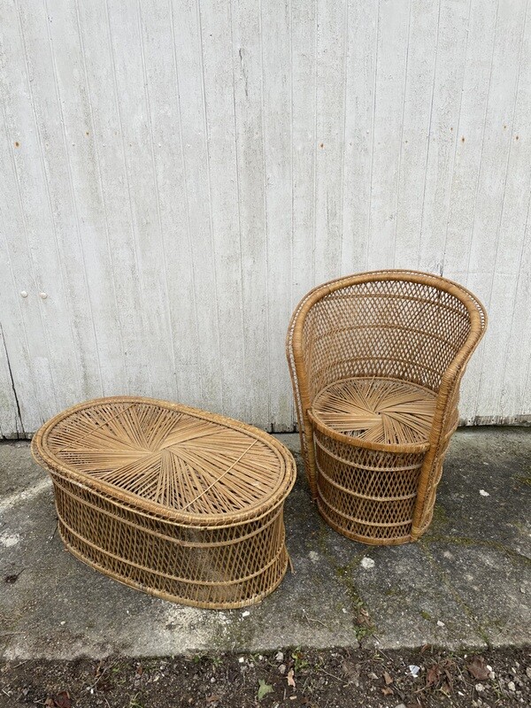 Fauteuil Emmanuelle bas