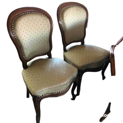 Fauteuil liseuse beige