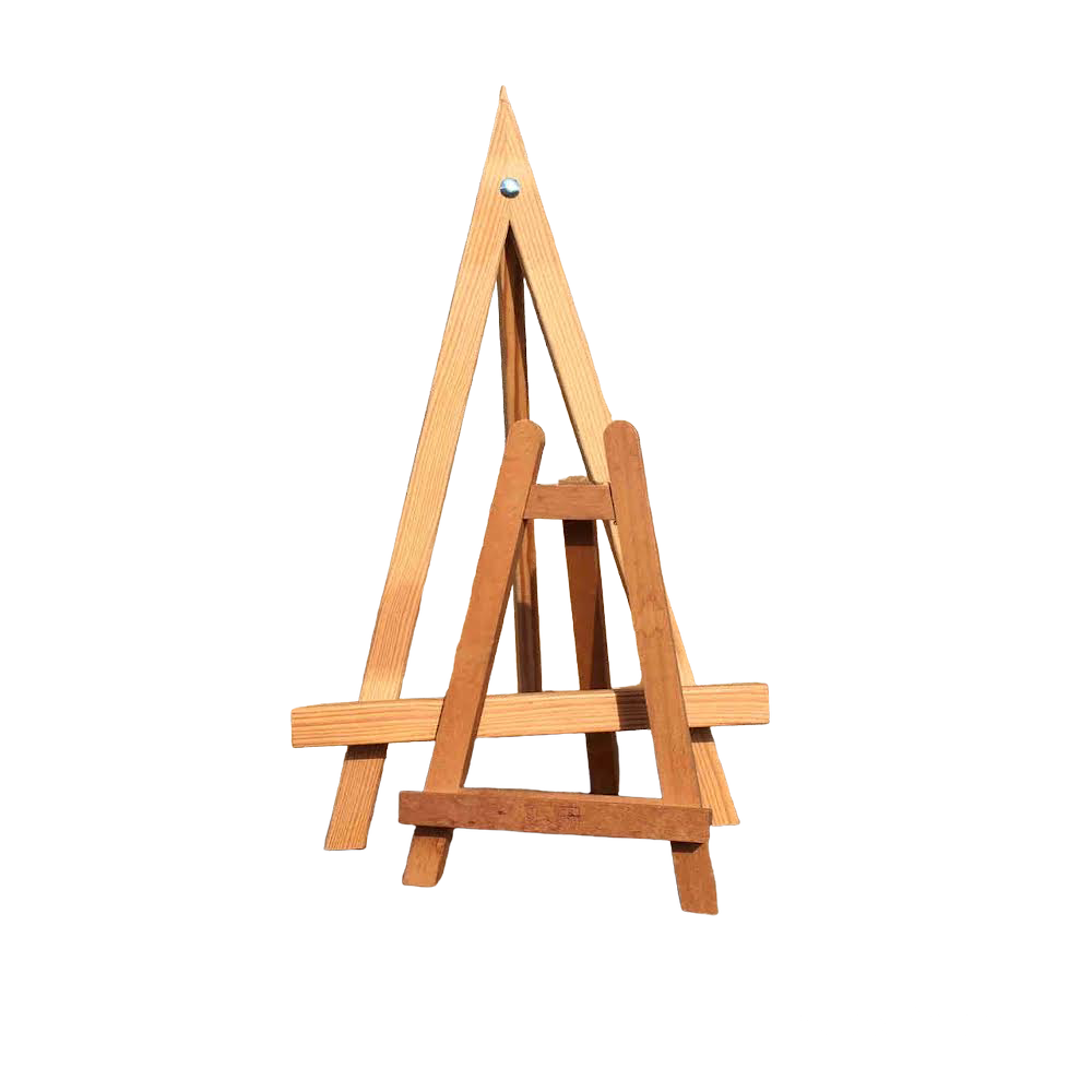 Chevalet en bois de table moyen