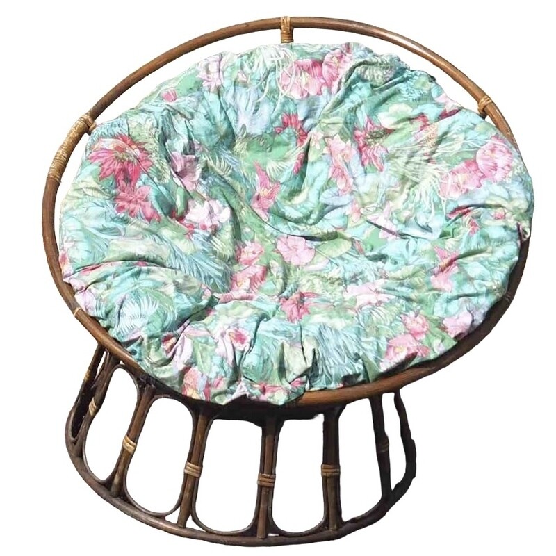 Fauteuil en rotin loveuse